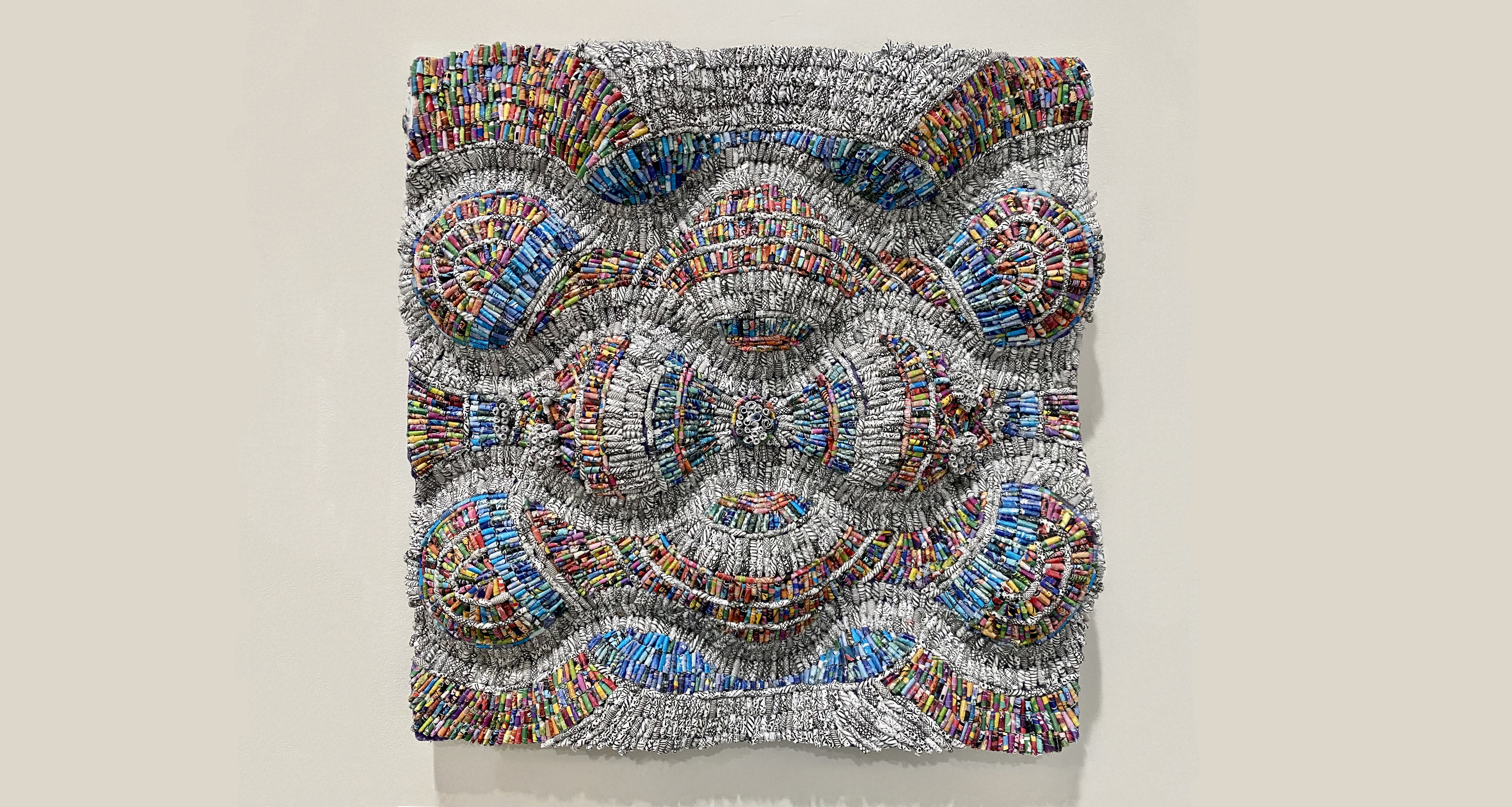 Artwork from Jaynie Gillman Crimmins' BUSYWORK exhibition